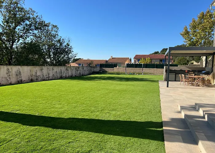 Villa Queen Marseille Avec Jardin, Piscine Et Spa Chauffe Interieur - 15 Couchages